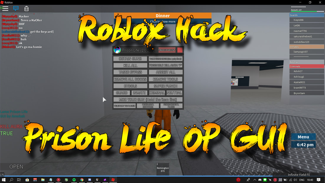 How To Exploit On Prison Life On Roblox