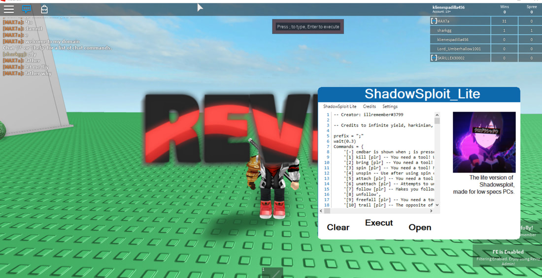 Roblox Hacks Shadow1160 Exploit Hacks